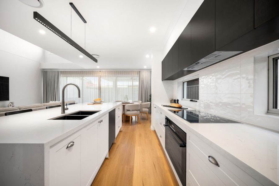 Quakers Hills Timber Effect Kitchen and Laundry